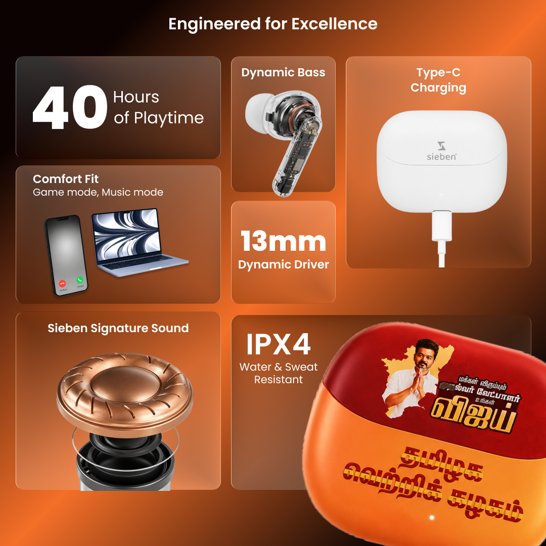 Tvk Vijay Customized NeuBuds