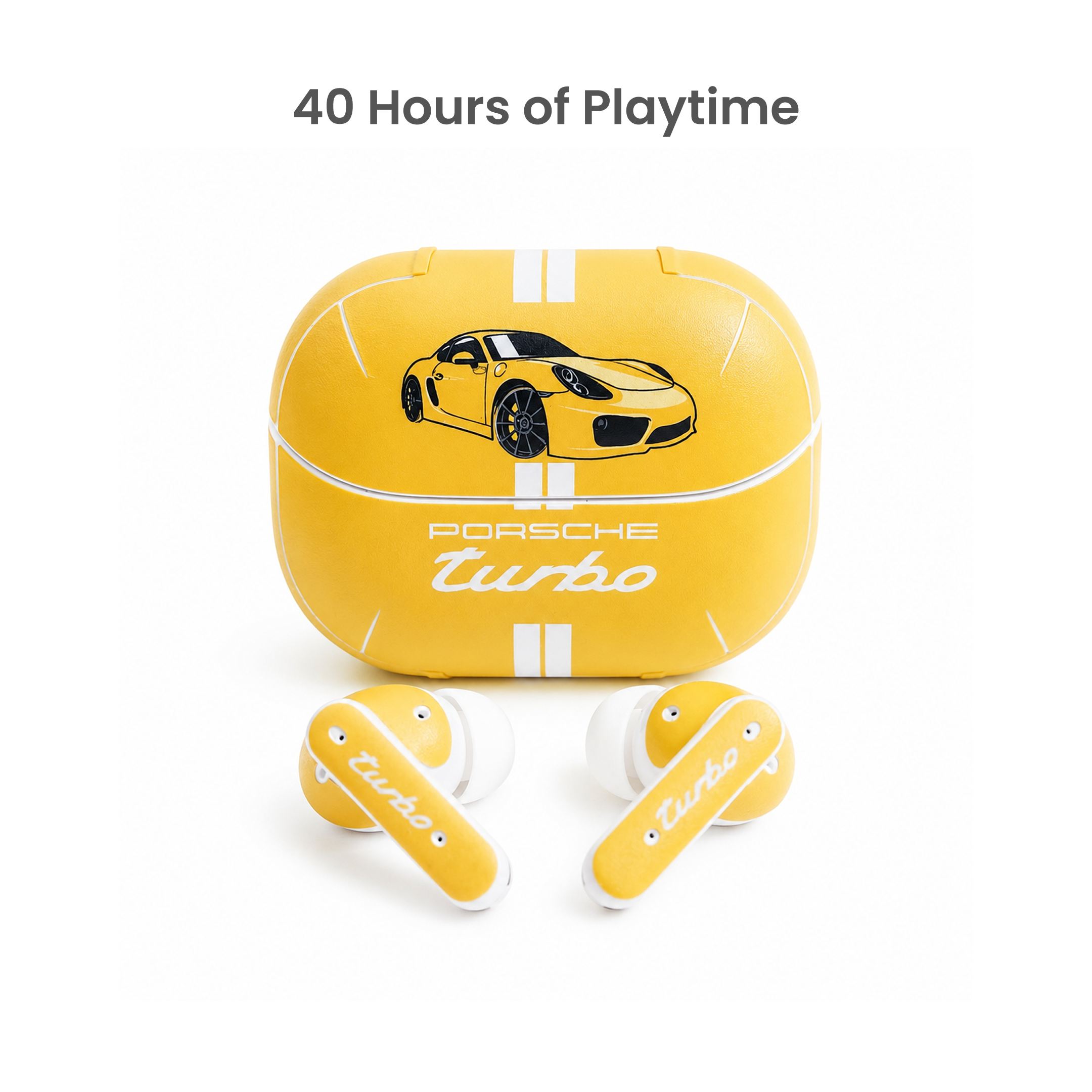 Porsche turbo Customized NeuBuds