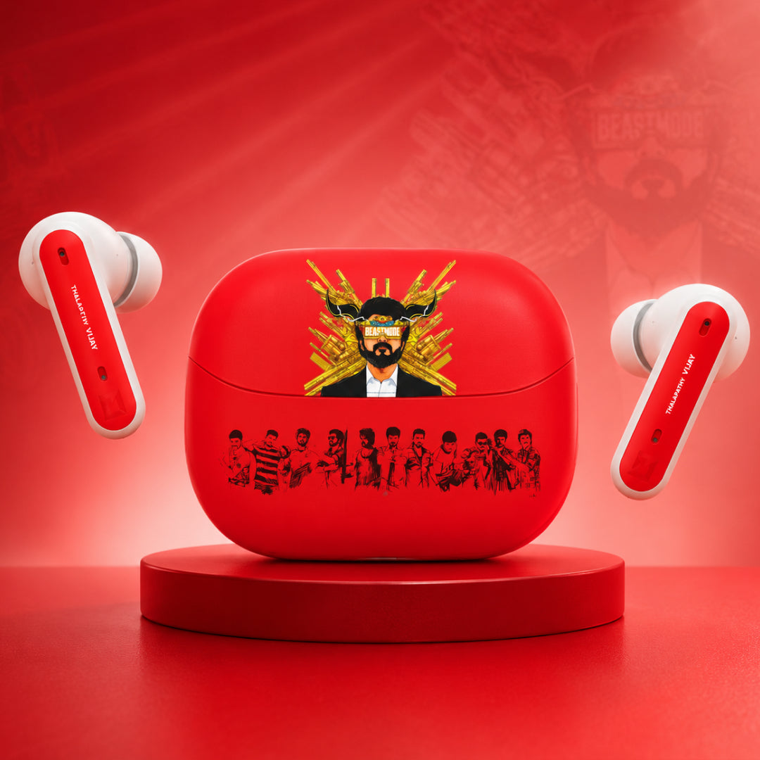 Jana Nayagam Beast Mode Vijay Customized NeuBuds
