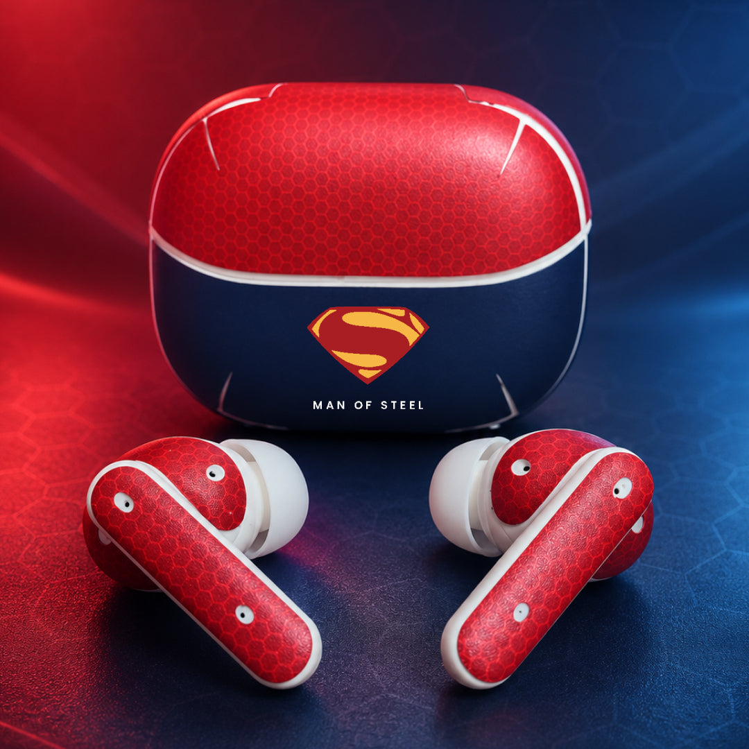 Superman Inspired Custom NeuBuds Design