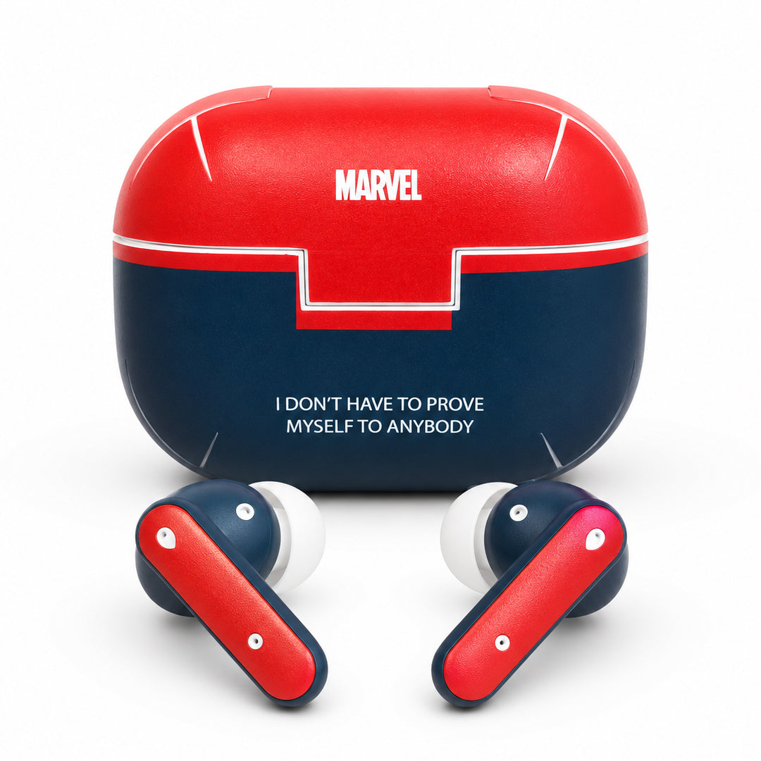 Captain Marvel Inspired Custom NeuBuds Design