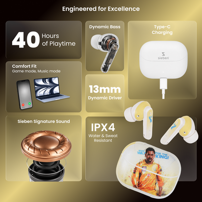 Ms Dhoni Customized NeuBuds