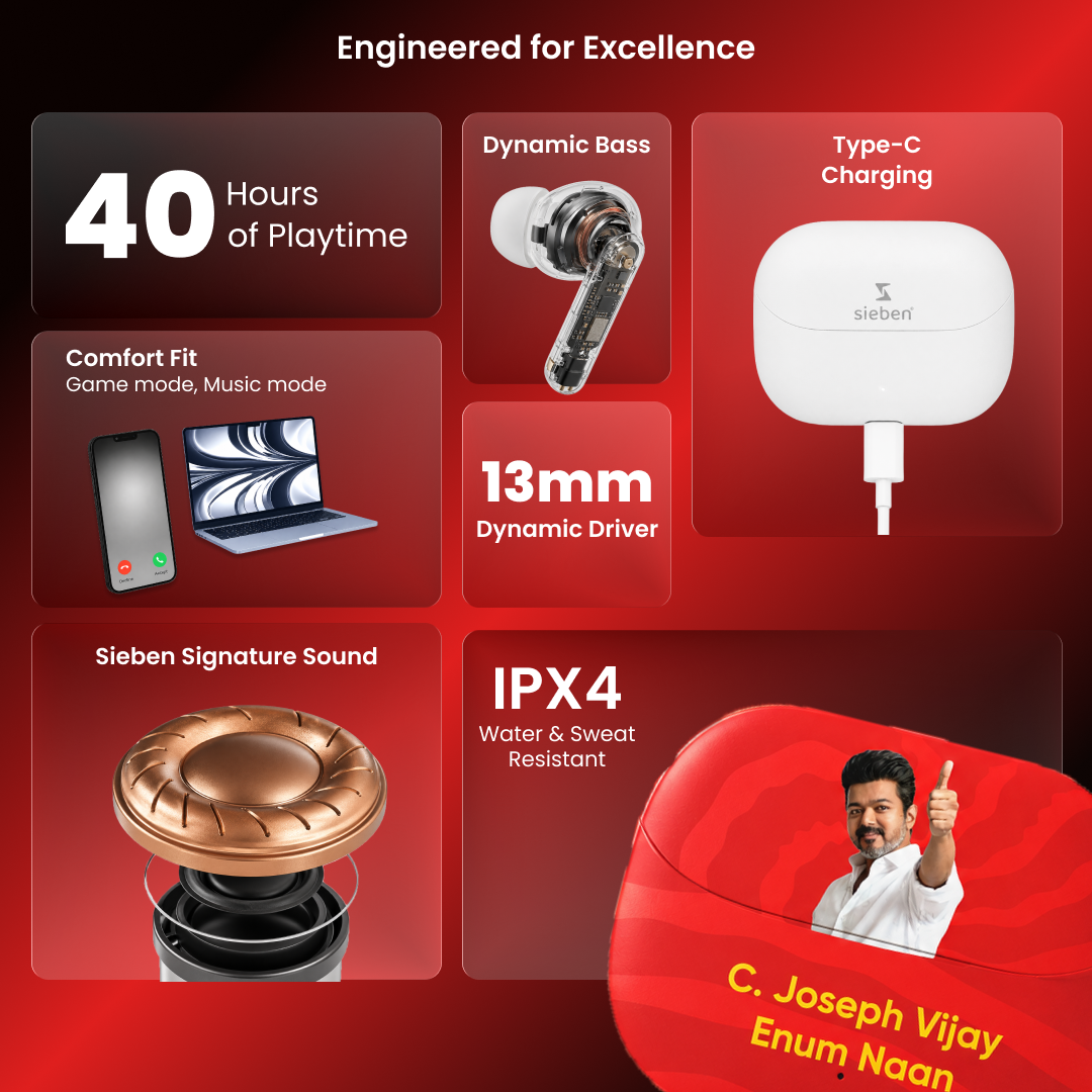 C Joseph Vijay Customized NeuBuds